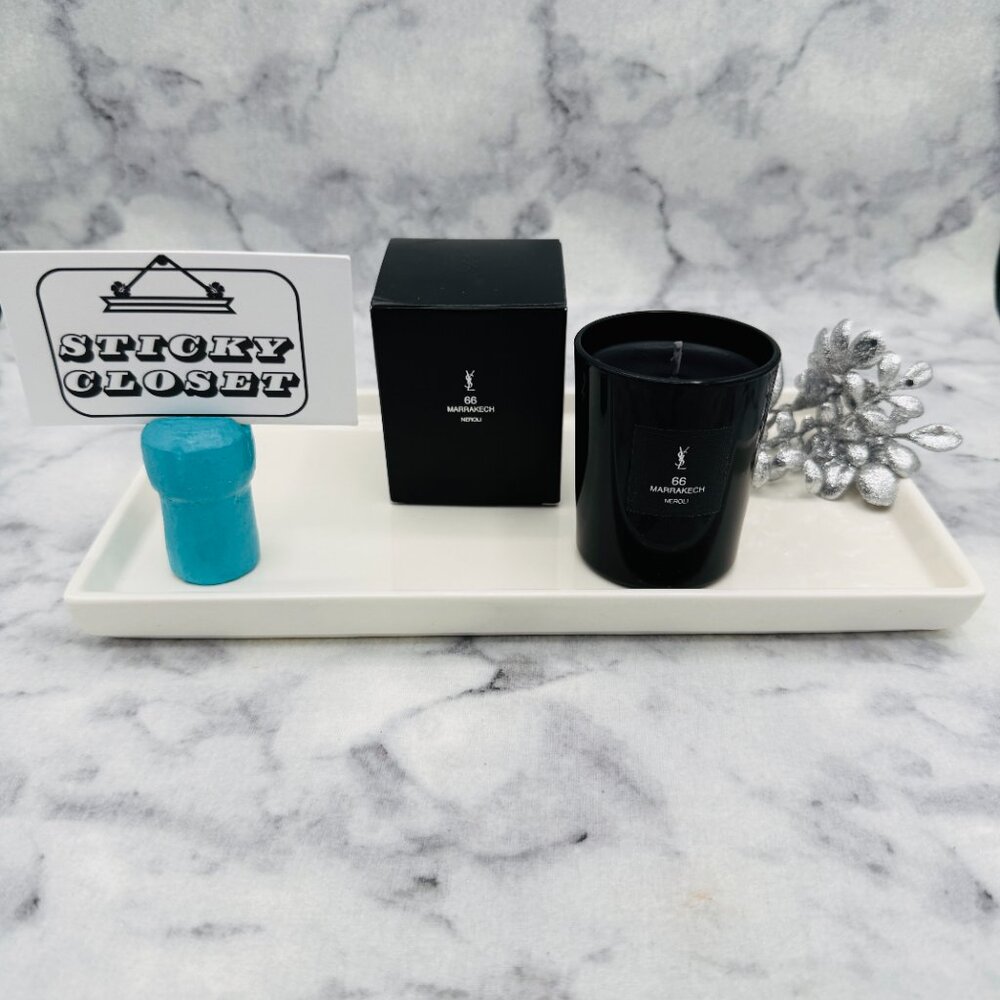 Yves Saint Laurent 66 Marrakech Neroli Candle,Neroli,Full 75g,2.6oz-BOXED-NEW